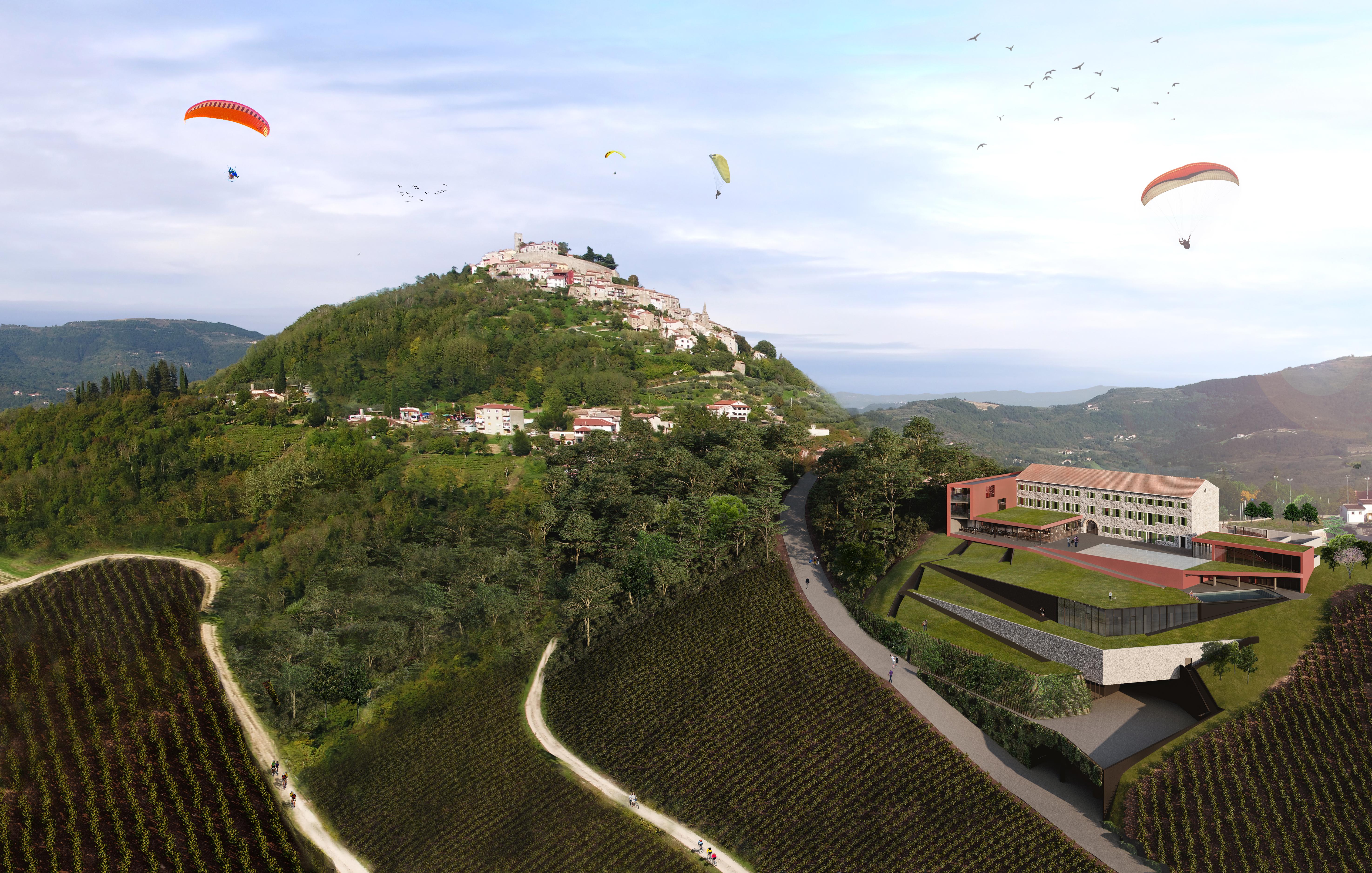 Winery & Design Hotel Roxanich Motovun Exterior foto